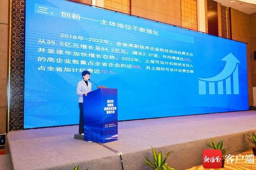 2023年海南省高新技術企業發展大會在?？诔晒φ匍_，聚焦技術開發新路徑